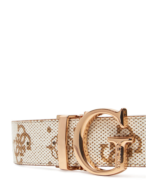 Guess Dámsky opasok Guess BW9268 P5330 Biela