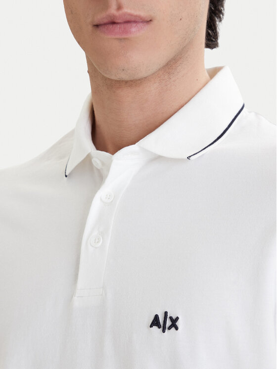 Armani Exchange Armani Exchange Polo XM001289 AF10363 U0009 Blanco Regular Fit