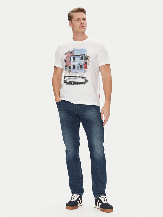 JOOP! Jeans JOOP! Jeans T-shirt 15 JJJ-29Albin 30045721 Bijela Modern Fit