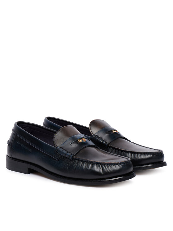 Tommy Hilfiger Mokasinai Tommy Hilfiger FM0FM06076 Tamsiai mėlyna