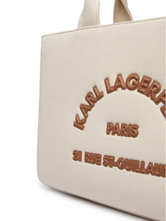 KARL LAGERFELD Torebka KARL LAGERFELD B2W50010 Beżowy jasny