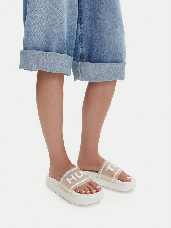 Hunter Šľapky Hunter HU88895A Biela