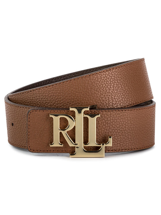 LAUREN RALPH LAUREN Dámsky opasok Lauren Ralph Lauren Rev Lrl 40 Drc Wde 412754806002 Hnedá
