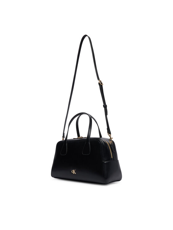 Calvin Klein Ročna torba Calvin Klein Ck Medium Bowling Bag LV04F3610G Črna
