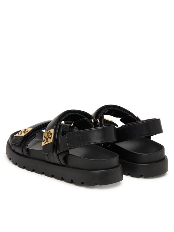 Tory Burch Босоніжки Tory Burch Mellow Sport 179591 Чорний
