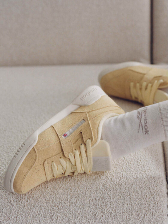 Reebok Снікерcи Reebok SS-WORKOUT PLUS 100256570 Світло-жовтий