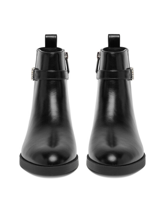 Nine West Polokozačky Nine West CEO-NADIM-01 Černá