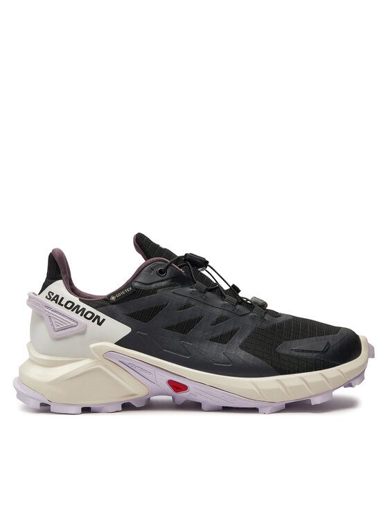 Salomon Buty do biegania Salomon Supercross 4 Gore-Tex L47461800 Czarny