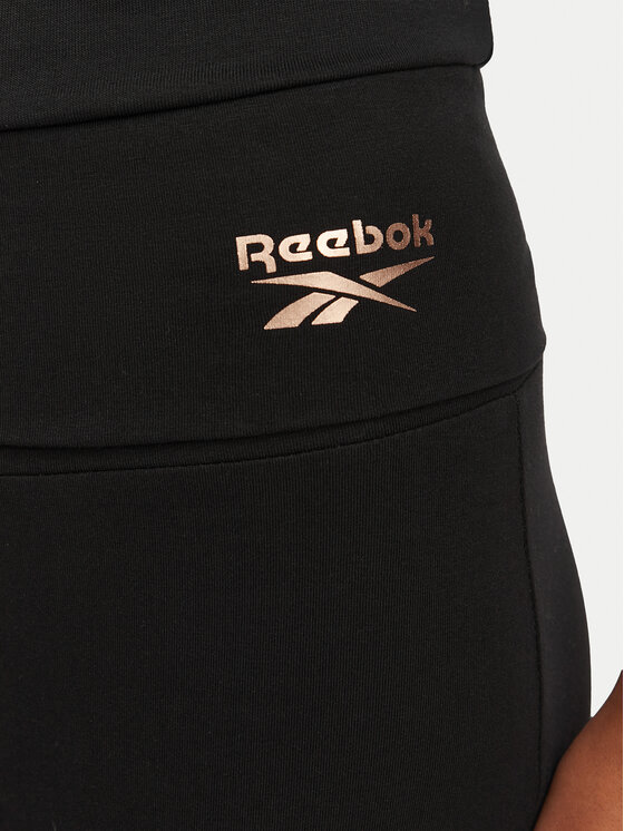 Reebok Reebok Leggings Minka RK25702CCW Fekete Slim Fit