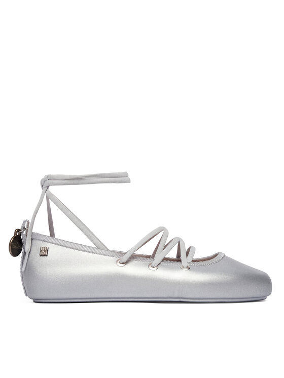 Melissa Балетки Melissa Melissa Beta Ad 38020 Срібний