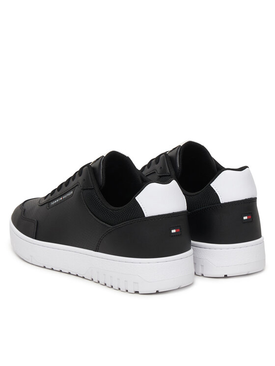 Tommy Hilfiger Sneakers Tommy Hilfiger Basket Core Lite Lth FM0FM05868 Nero