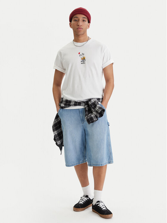 RVCA RVCA Camiseta Cutship EVYZT00287 Blanco Relaxed Fit