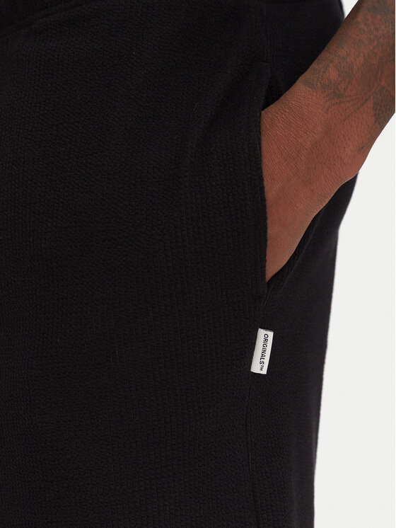 Jack & Jones Jack & Jones Completo polo e pantaloncini Slington 12281841 Nero Relaxed Fit