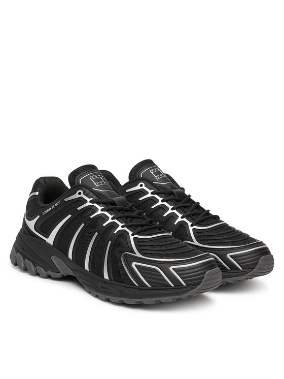 Tommy Jeans Tenisice Tommy Jeans Tjm Outdoor Runner Tech. EM0EM01640 Crna