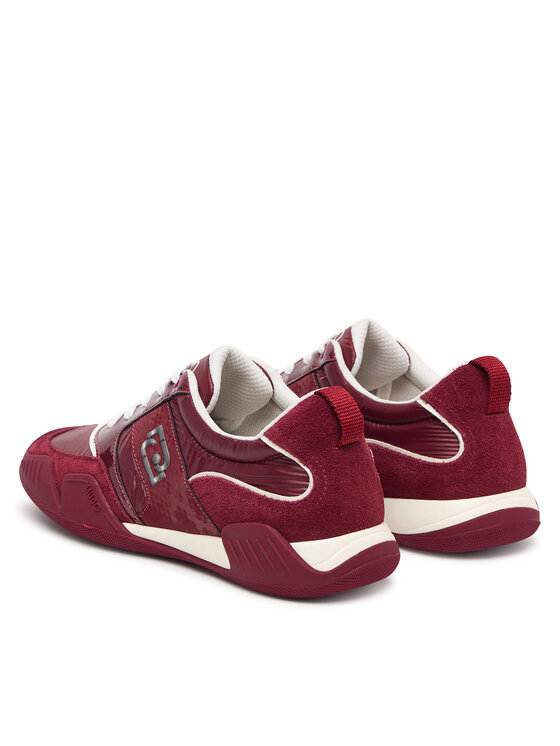 Liu Jo Sneakersy Liu Jo Blossom 02 BF6043 PX090 Bordowy