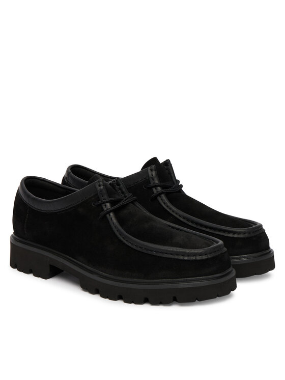 Clarks Туфлі Clarks Cleyhill Seam 26186418 Чорний