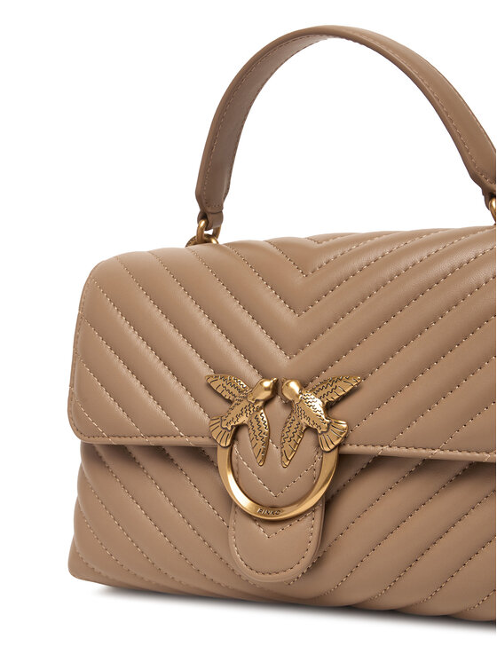 PINKO Rankinė Pinko Love Lady Puff Classic Cl Ruda