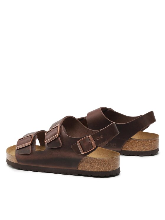 Birkenstock Босоніжки Birkenstock Milano 34871 Коричневий