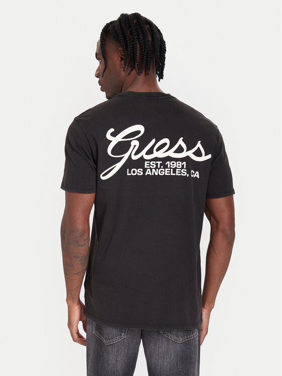 Guess Guess Camiseta M5BI70 I3Z14 Negro Regular Fit