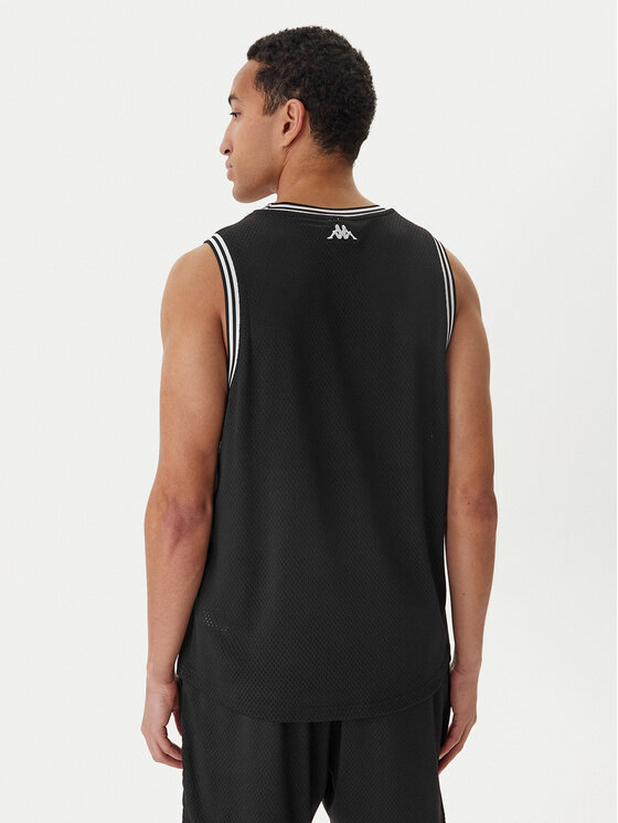 Kappa Kappa Майка Authentic Sainos 382E2PW Чорний Regular Fit