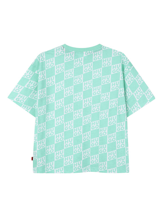 HUGO HUGO Camiseta G01022 D Verde Loose Fit