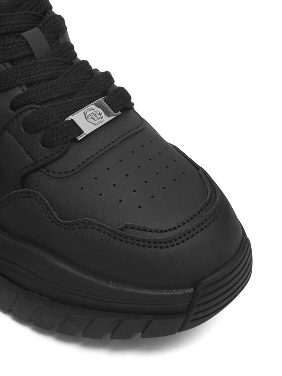 PHILIPP PLEIN Снікерcи PHILIPP PLEIN New Predator FAES USC0837 PTE003N Чорний