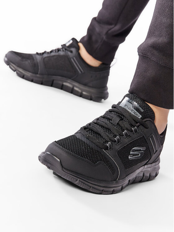 Skechers Sneakersy Skechers Knockhill 232001/BBK Czarny