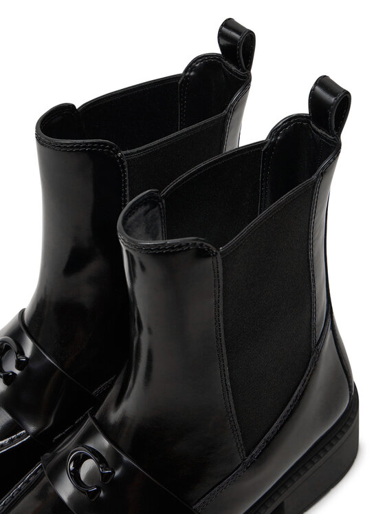 Coach Ботильйони Coach Louisa Bootie CX024 Чорний
