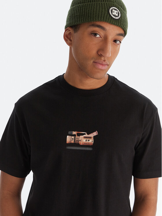 DC Shoes DC Shoes T-Shirt Handy Cam HSS EDYZT04379 Μαύρο Regular Fit