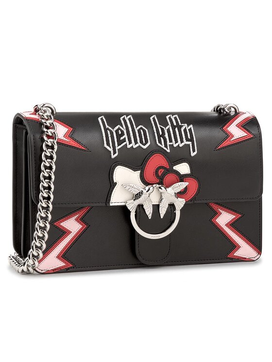 PINKO Geantă PINKO Love Hello Kitty Rock Pe 18 PLTT 1P214H Y4HC Negru