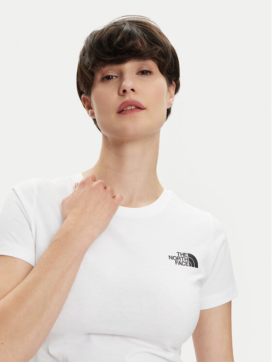The North Face The North Face Camiseta Redbox NF0A87NM Blanco Regular Fit