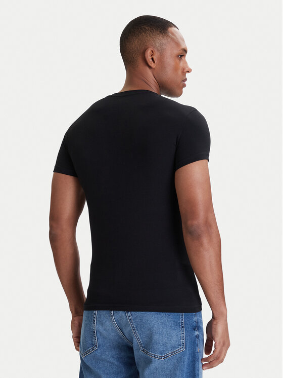 Emporio Armani Underwear Emporio Armani Underwear Camiseta EM000375 AF18891 UC001 Negro Slim Fit