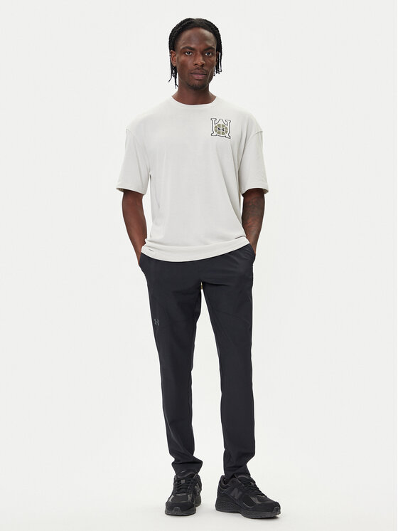 Under Armour Under Armour Camiseta Hoops Courtside 6003686 Blanco Oversize