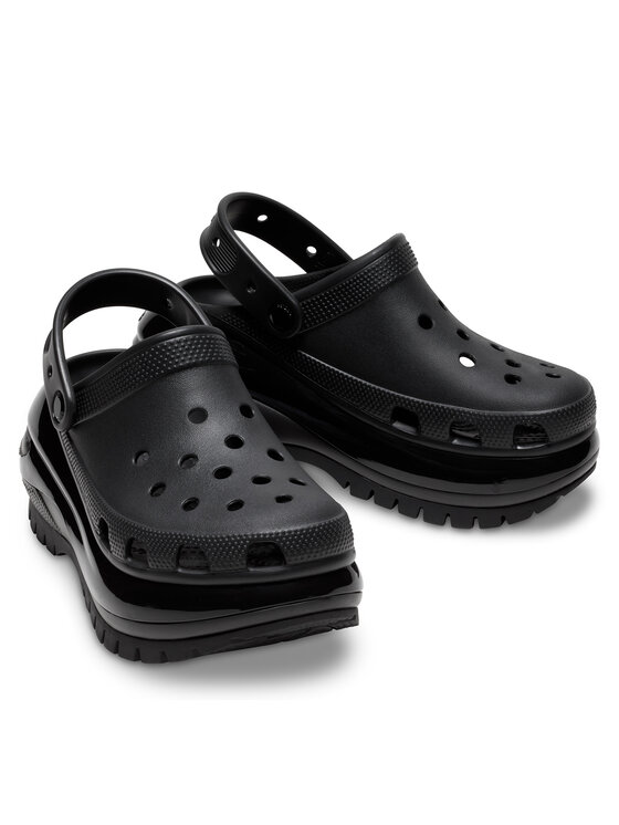 Crocs Шльопанці Crocs Classic Mega Crush Clog 207988 Чорний