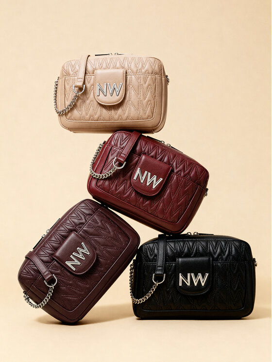 Nine West Kabelka Nine West CEO-Astoria-Allure-01-LX10166 Béžová