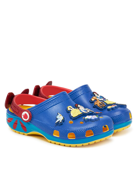 Crocs Чехли Crocs Snow White Classic Clog K 209495 Син
