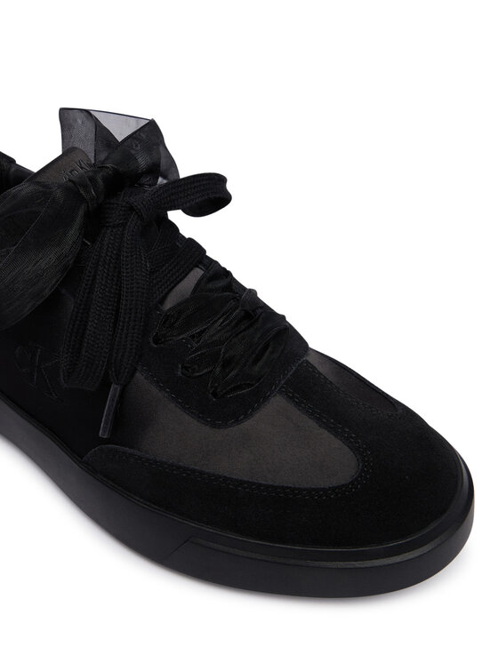 Calvin Klein Sneakers Calvin Klein Low Pro Cupsole Wt Satin Mix HW0HW03288 Negru