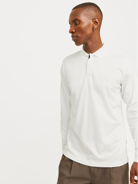 Jack & Jones Jack & Jones Поло Crodney 12259645 Білий Regular Fit