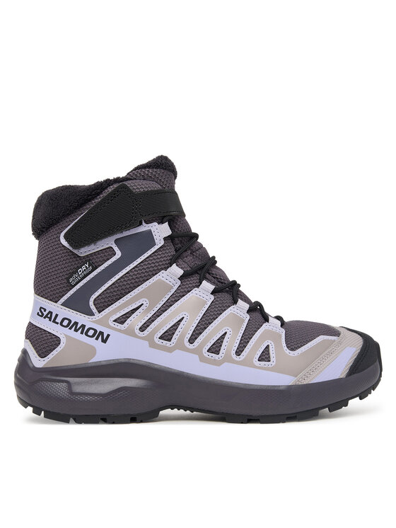 Salomon Трекінгові черевики Salomon XA PRO WINTER WP J L45408400 Світло-сірий