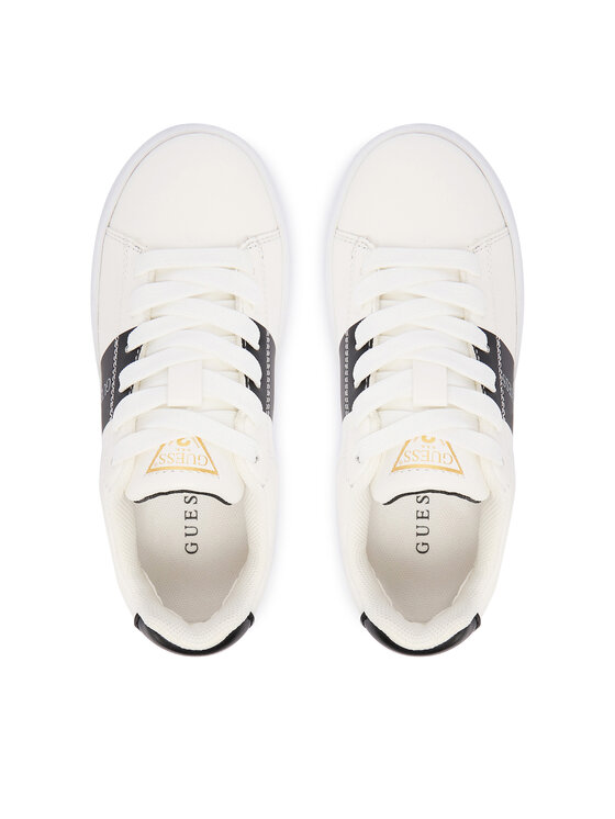 Guess Sneakersy Guess N5BZ07 WO120 Biela