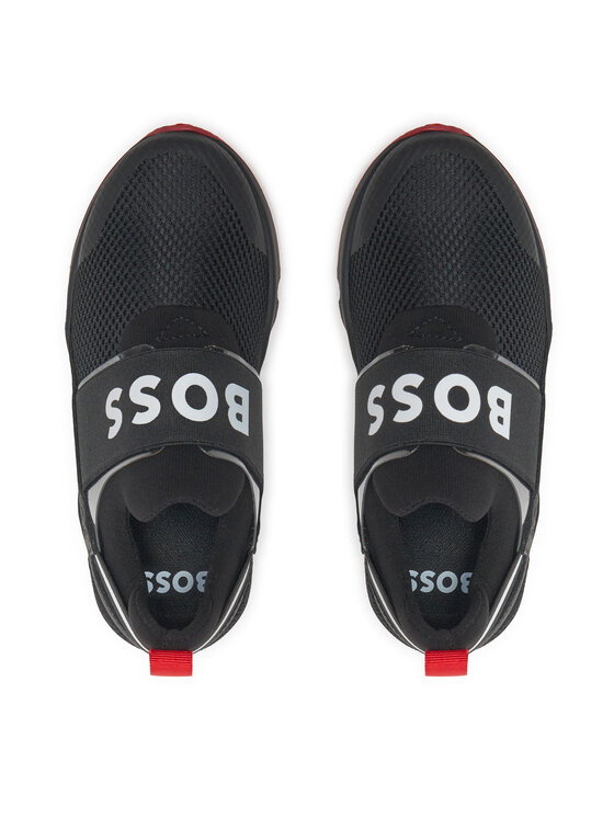 BOSS Sneakersy BOSS J51308 M Čierna