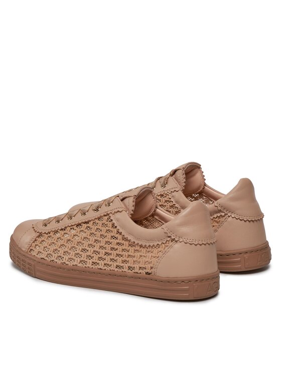 AGL Sneakersy AGL Sade Plots D936133PGK7645F680 Beżowy