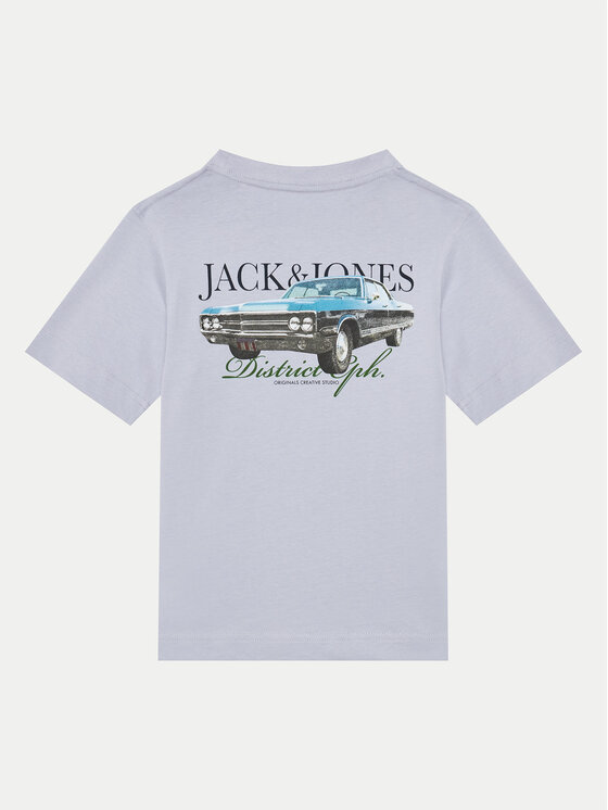 Jack & Jones Junior Jack & Jones Junior Футболка Boston 12274897 Голубий Relaxed Fit