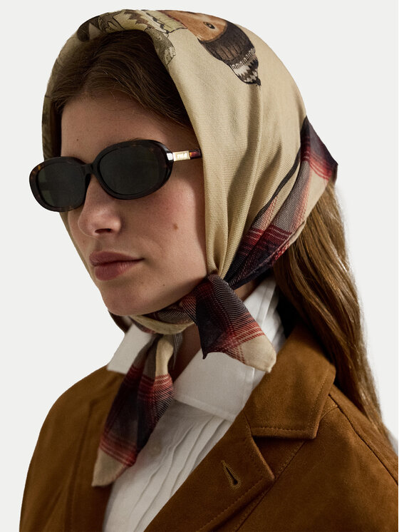 Polo Ralph Lauren Šátek Polo Ralph Lauren 455P04665001 Béžová