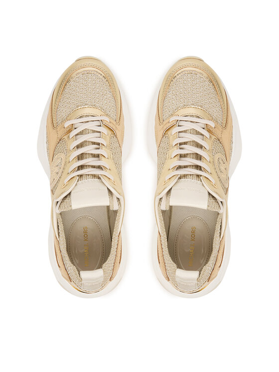MICHAEL Michael Kors Снікерcи MICHAEL Michael Kors Zuma 43T6ZUFS1S Золотий
