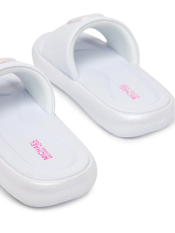 MICHAEL Michael Kors Шльопанці MICHAEL Michael Kors Raelynn Bubble MK03835101 Білий