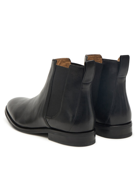 JOOP! Členková obuv s elastickým prvkom JOOP! 4140008181 Čierna