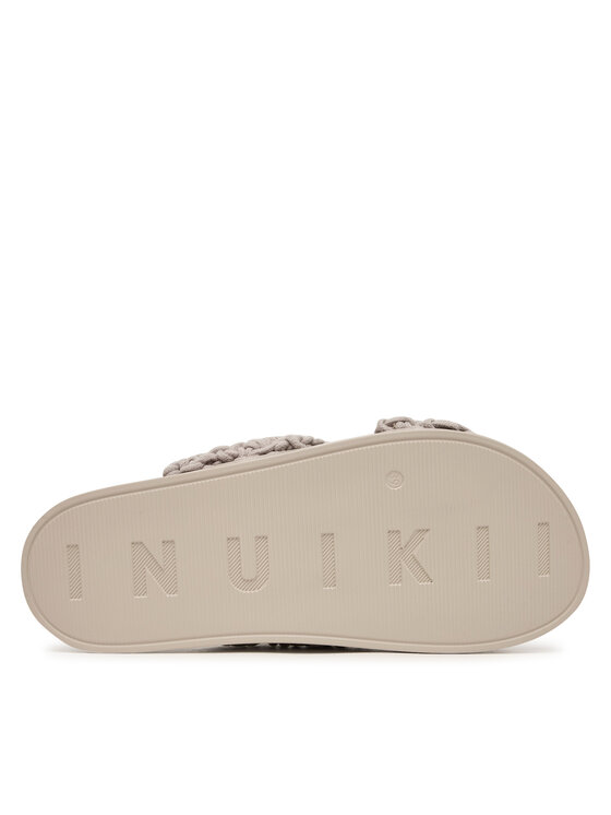 Inuikii Шльопанці Inuikii Woven Stones 1004.003.0073 Сірий
