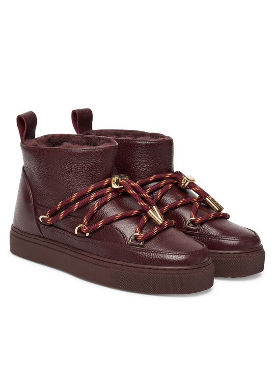 Inuikii Снігоходи Inuikii Full Leather Gloss 1001.001.0371 Бордовий