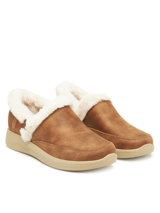 Skechers Тапочки Skechers Cozy Escape 168114/CSNT Коричневий